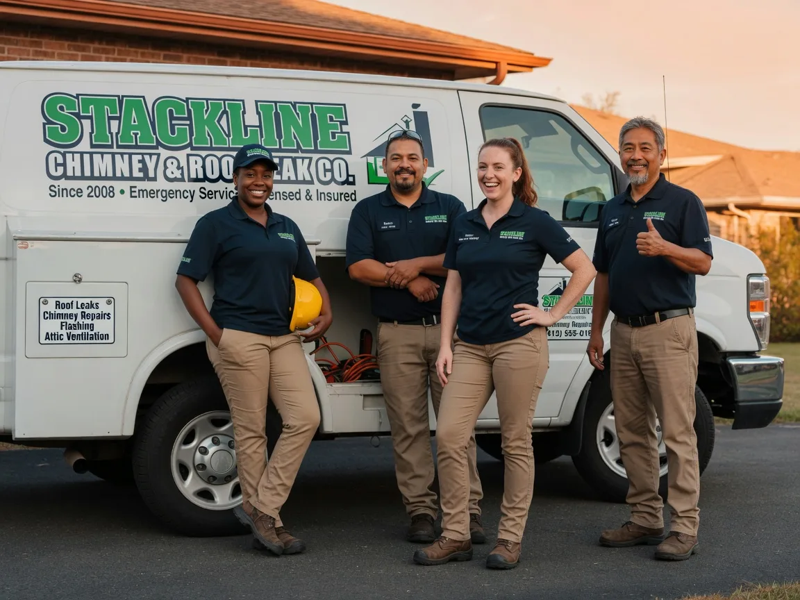 Chimney flashing repair company in Keeler, CA